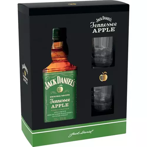 Whisky Jack Danile's Apple 0.7l + 2 Szkalnki